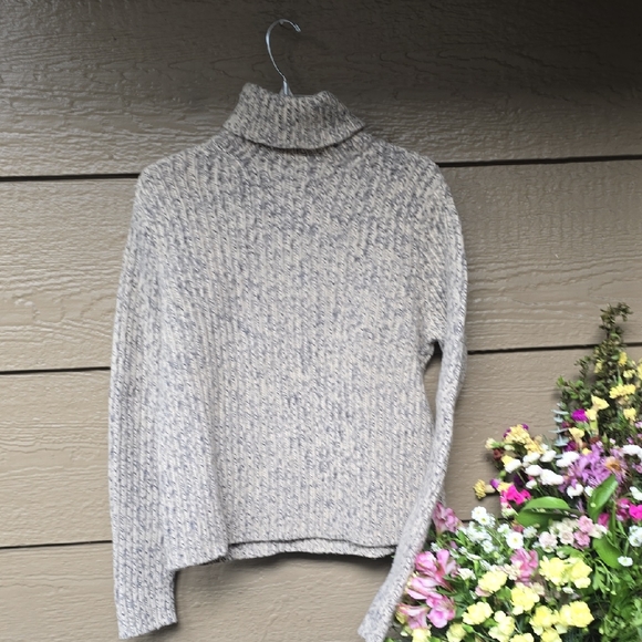 Polo Ralph Lauren Speckled Wool Blend Turtleneck Sweater Size Small NWT - Picture 2 of 8
